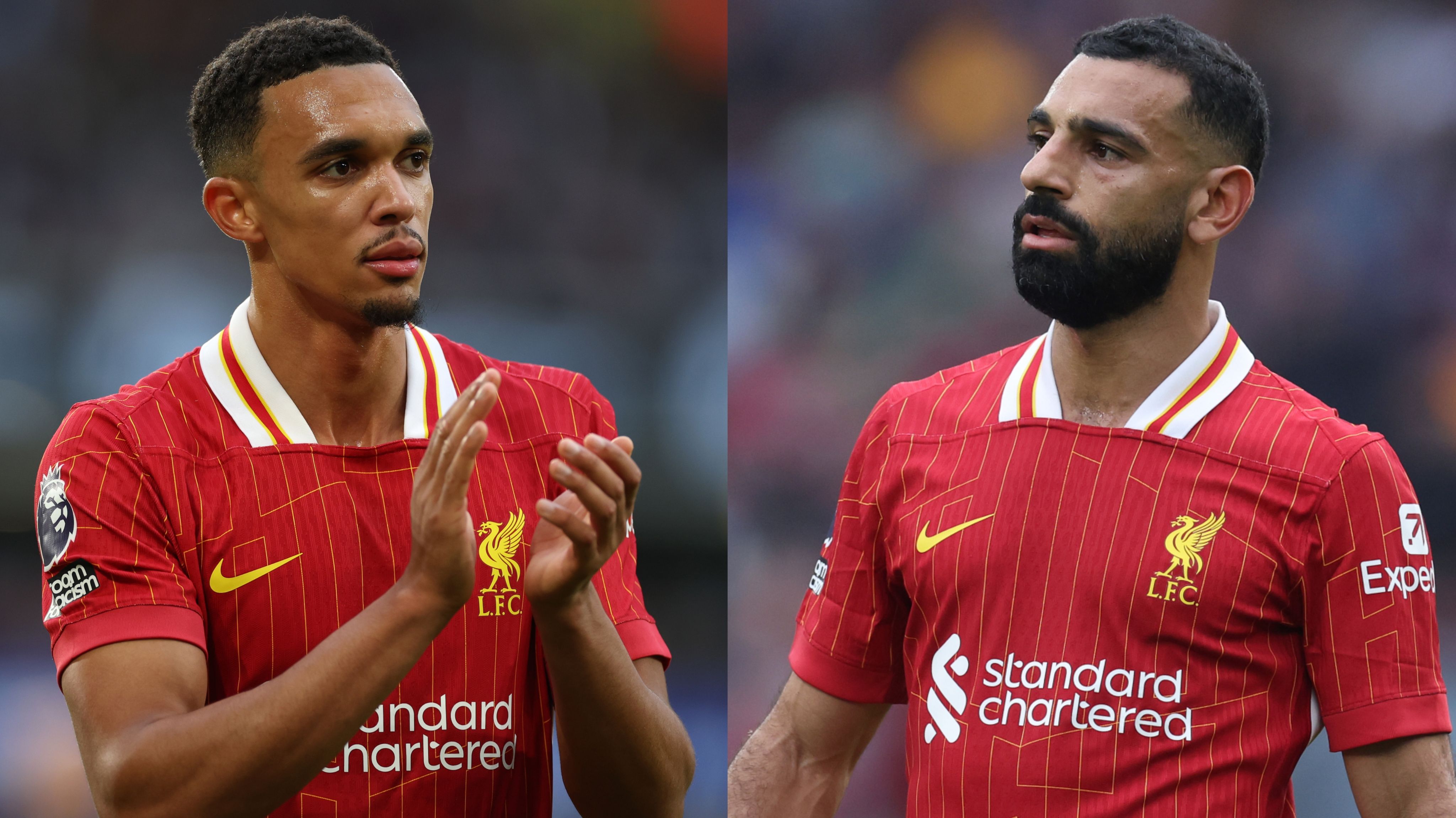 Trent Alexander-Arnold Mohamed Salah Liverpool 2024