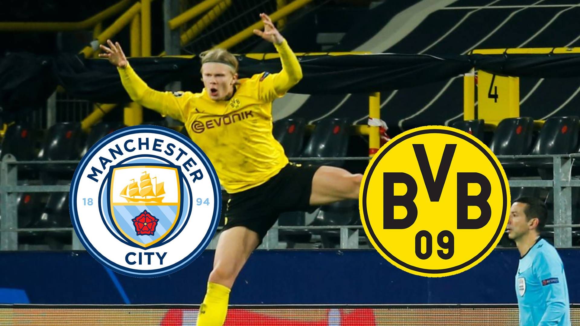 Manchester City BVB Borussia Dortmund CL Champions League live DAZN