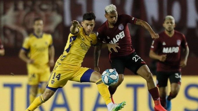 Capaldo Boca Lanus Fecha 1 Zona 4 Copa Liga Profesional
