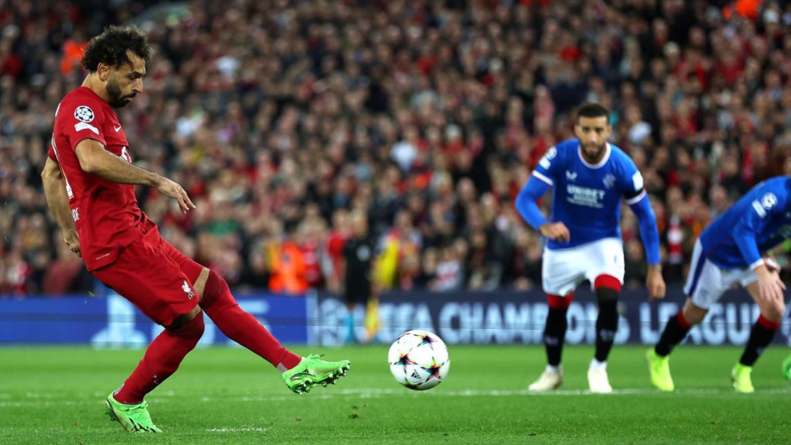 Liverpool vs. Rangers Salah