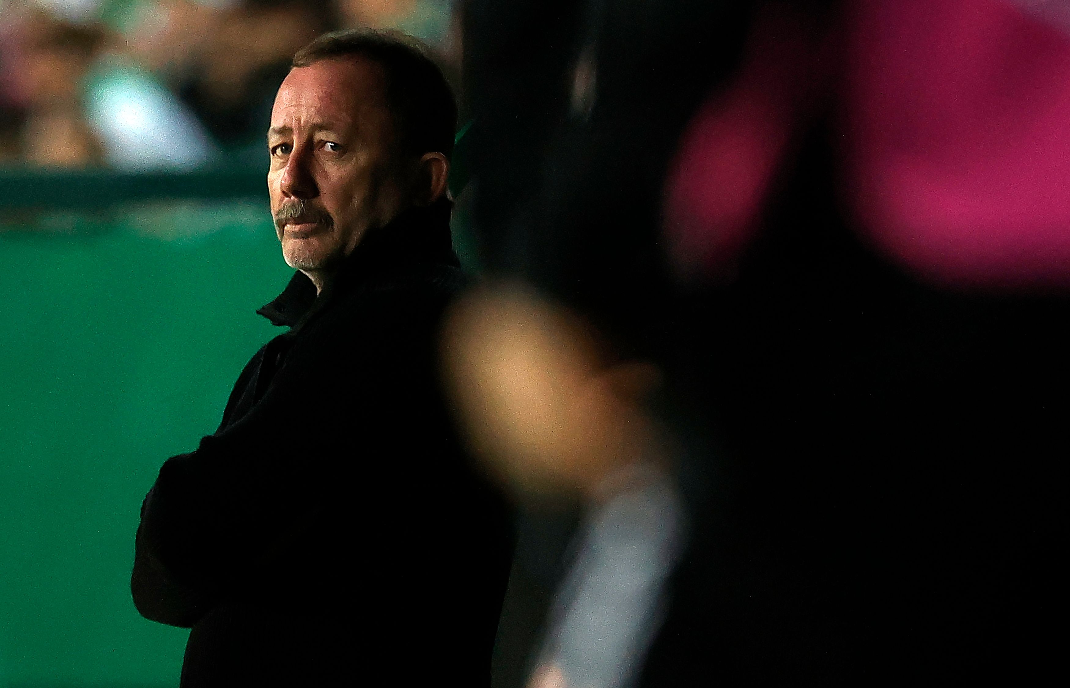 Sergen Yalcin Besiktas Coach vs. Sporting 11/03/21