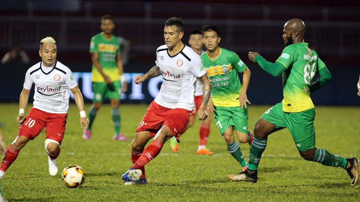 CLB TP.HCM XSKT Cần Thơ Vòng 16 V.League 2018