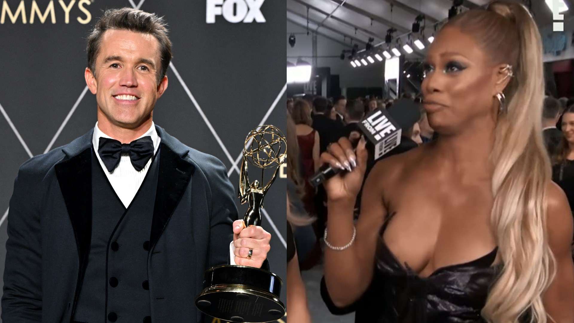 Rob McElhenney Wrexham Laverne Cox E! Entertainment Emmys