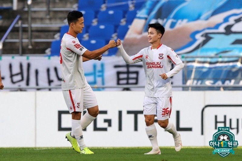 상주 정원진 득점