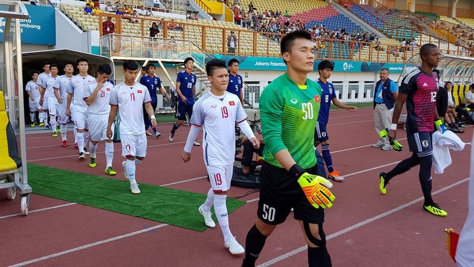 Olympic Việt Nam Olympic Nhật Bản Bảng D ASIAD 2018