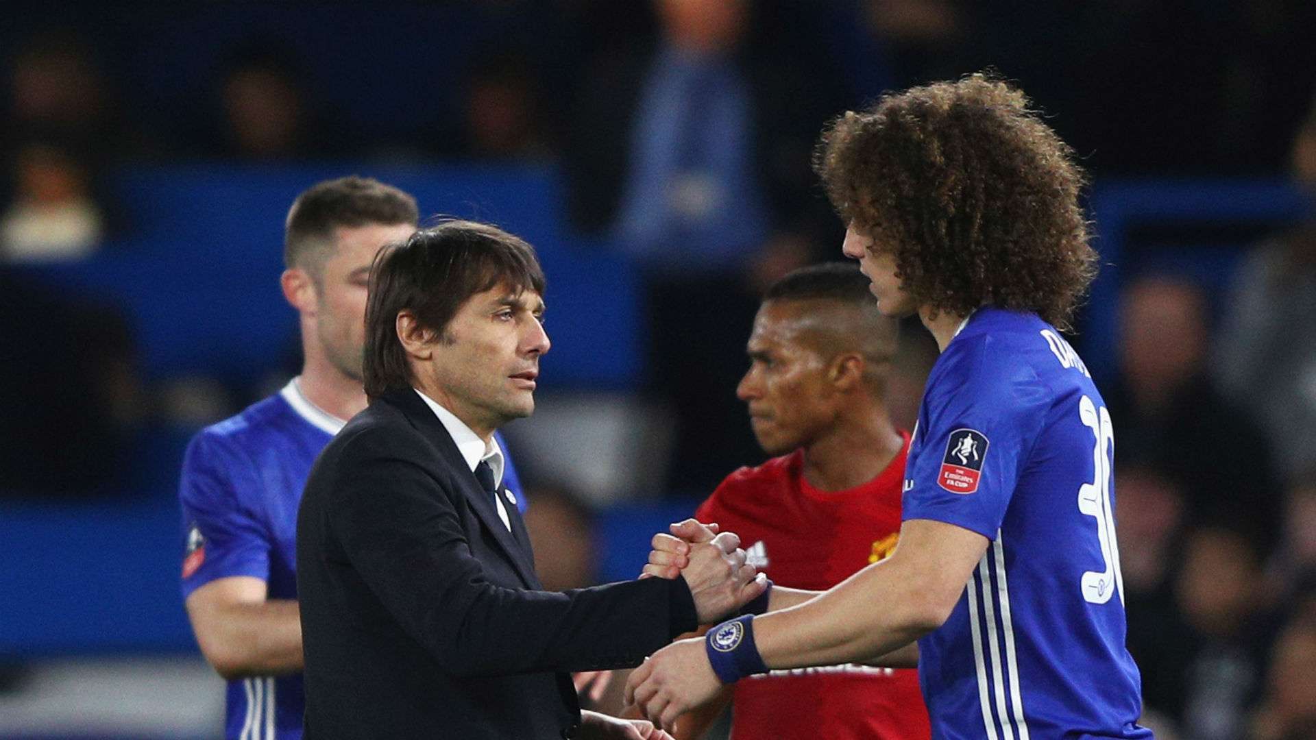 Antonio Conte David Luiz Chelsea