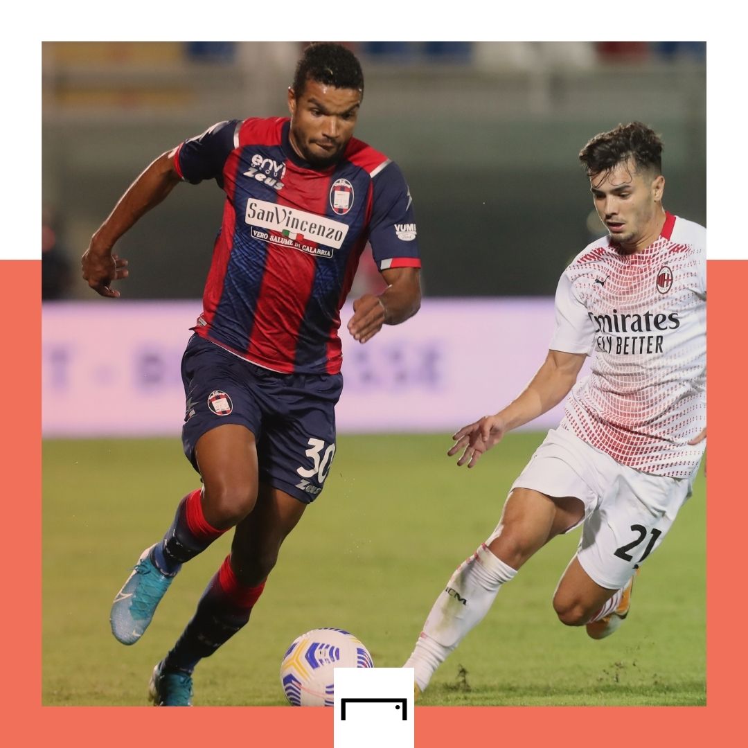 Junior Messias Crotone AC Milan Serie A GFX