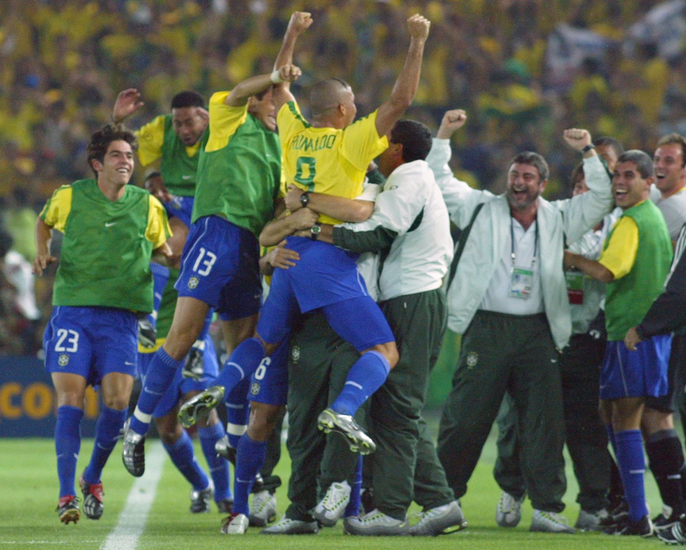 Brasil 2 x 0 Alemanha 2002