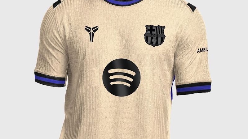 Barcelona away shirt leak 25/26