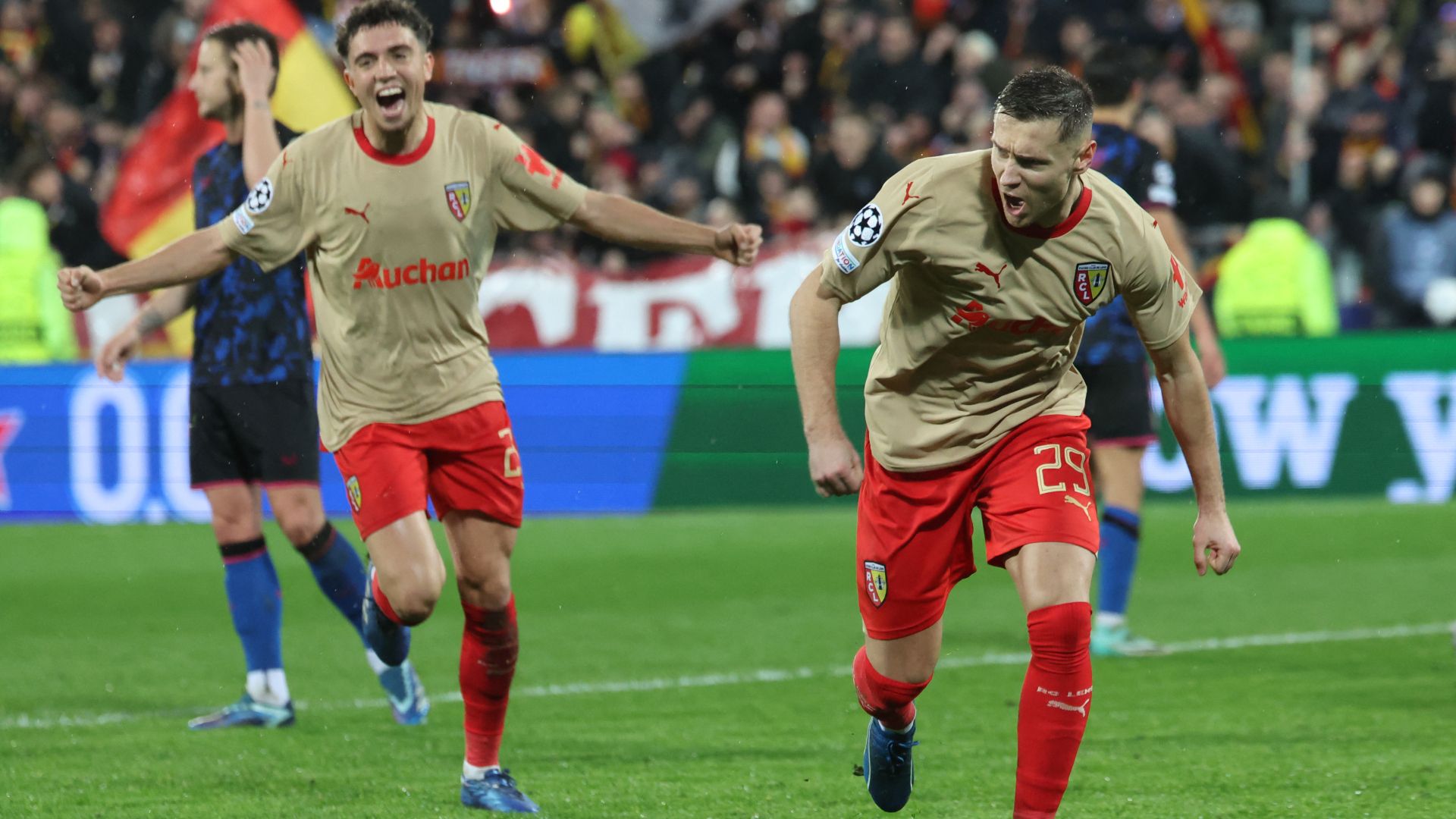 Frankowski Lens Sevilla Champions League