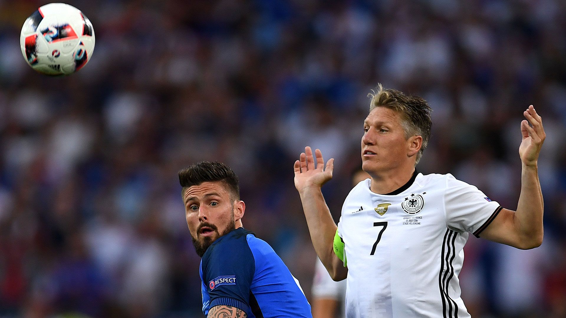 Bastian Schweinsteiger Germany Deutschland Frankreich France EC EM 07072016