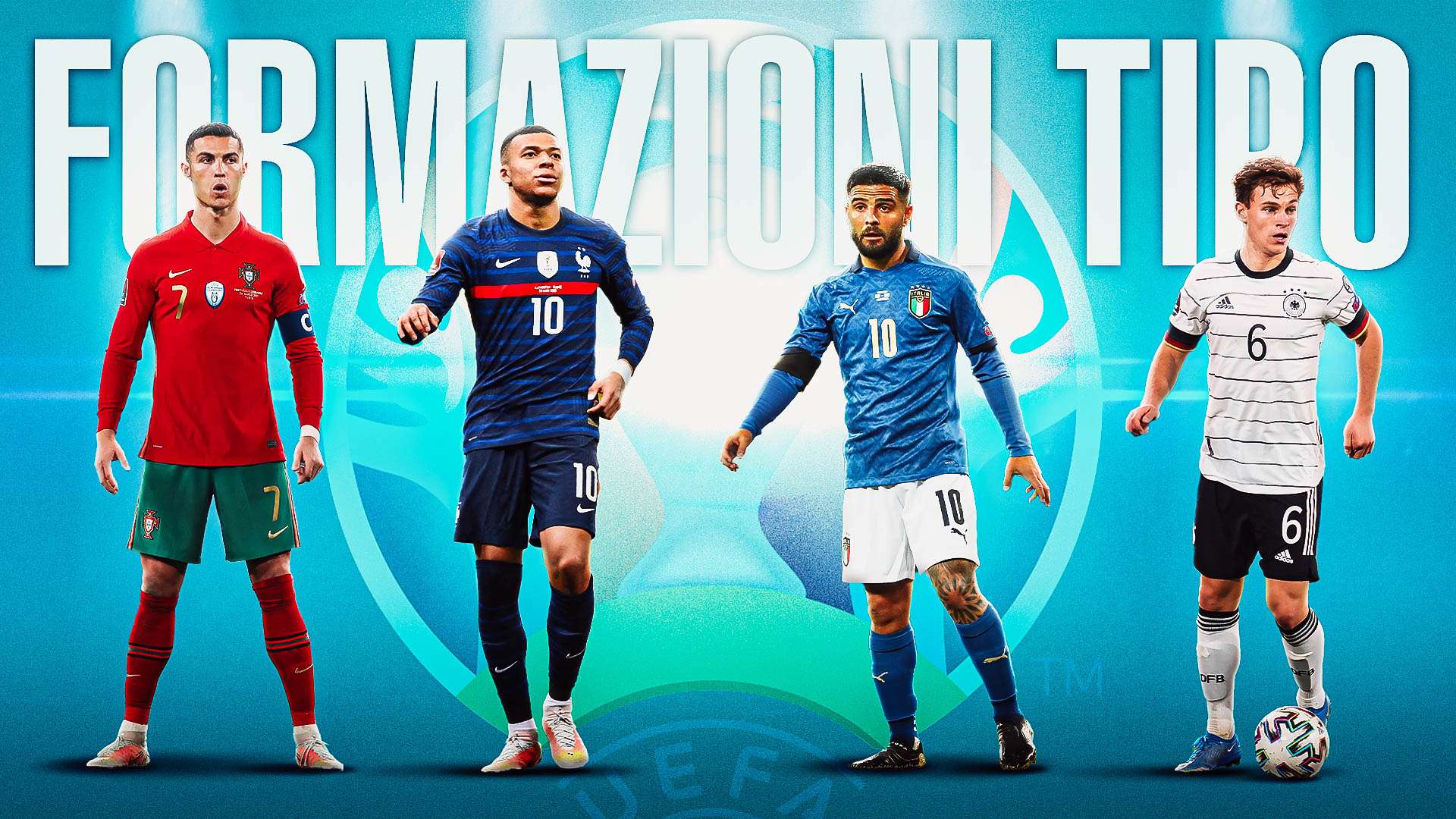 Formazioni tipo Euro 2020