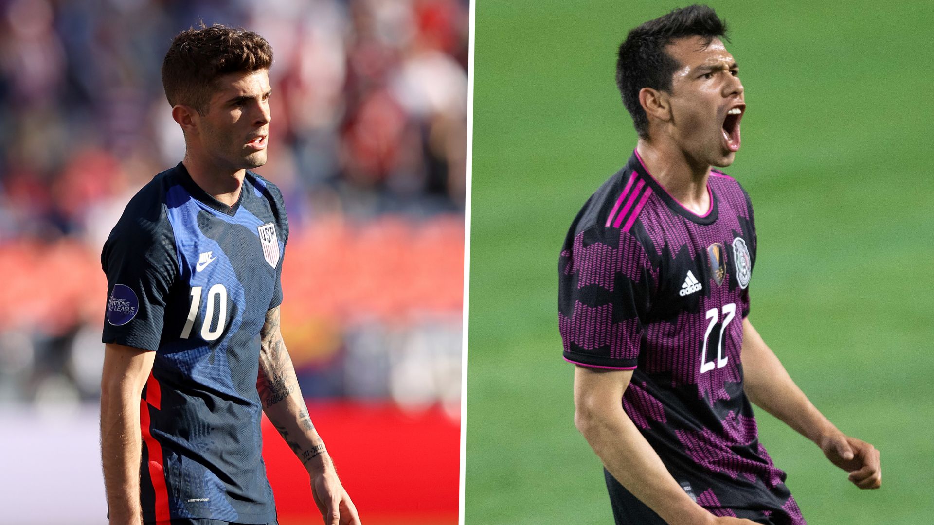 Pulisic Lozano split