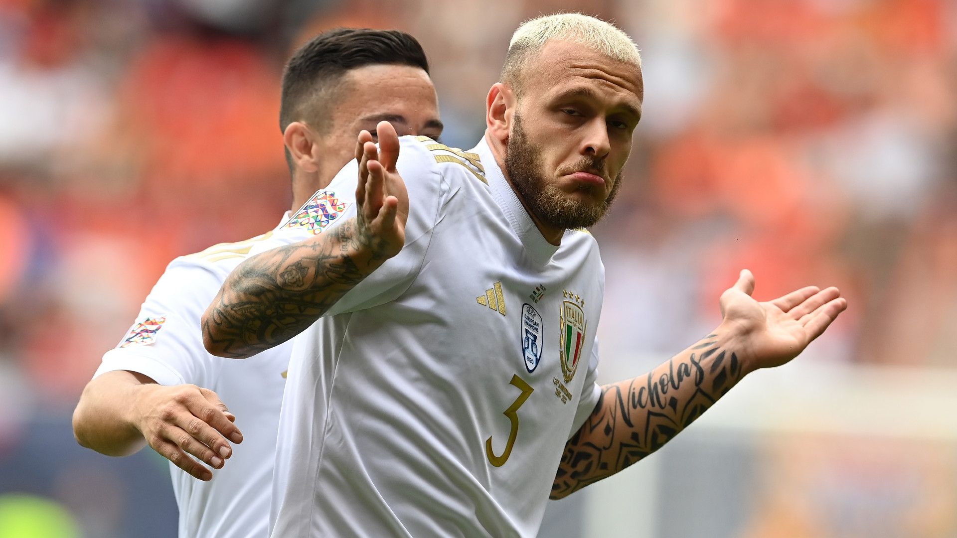 GIACOMO RASPADORI ITALY NATIONS LEAGUE 18062023