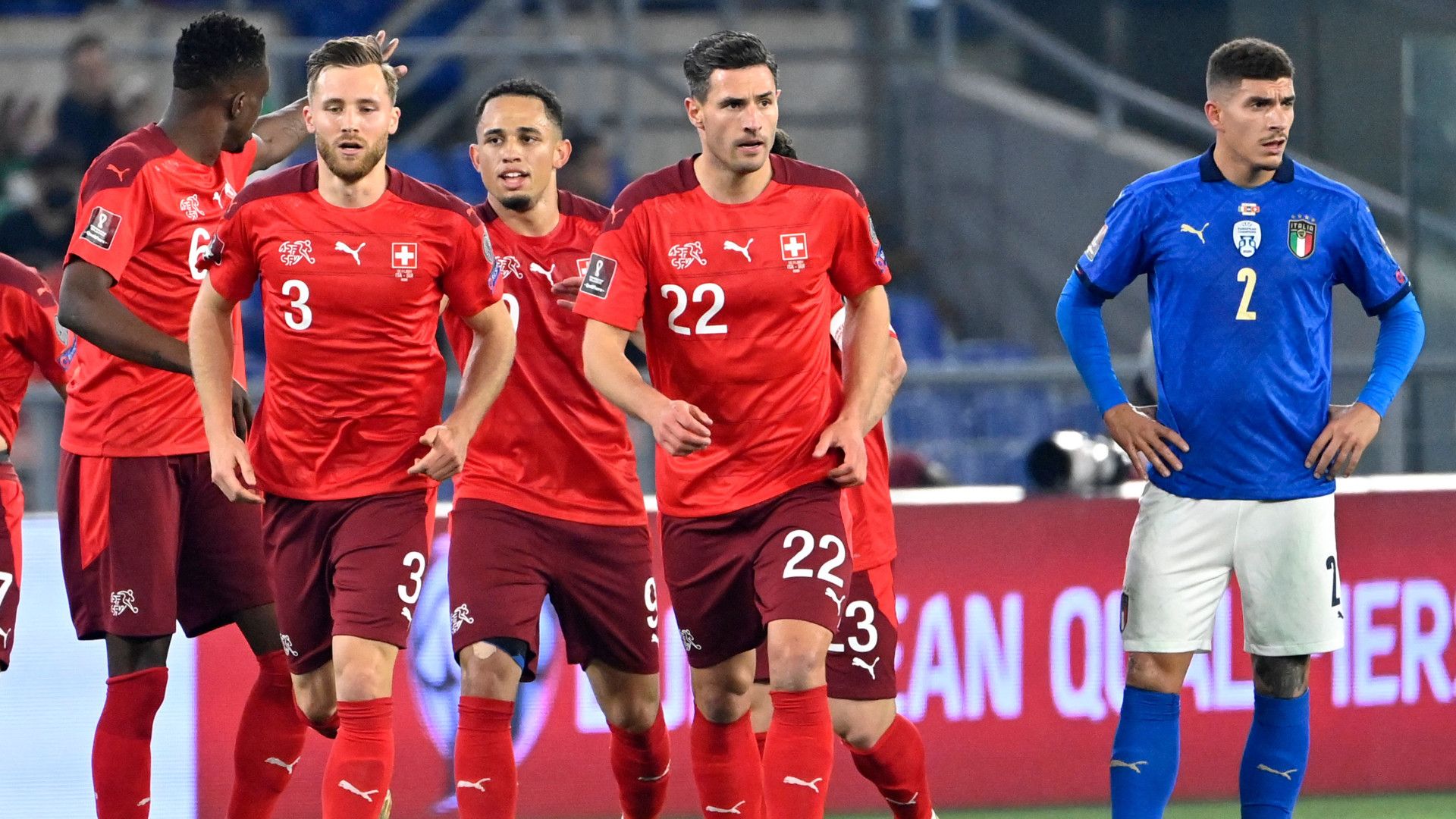 Italy Switzerland WC Qualifiers 