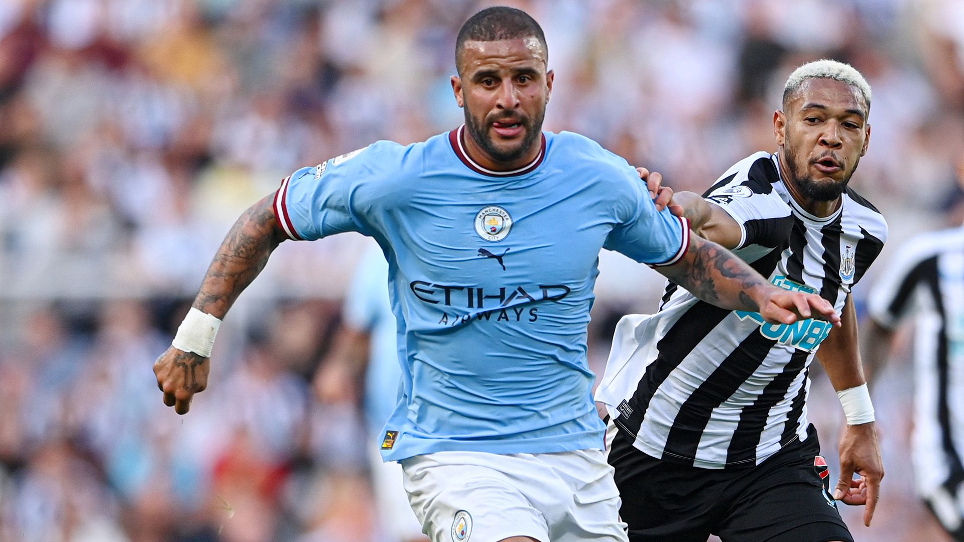 Kyle Walker Manchester City Newcastle 2022-23