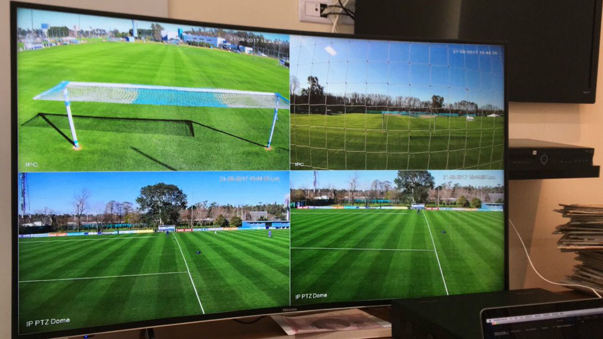 Camaras Ezeiza Seleccion Argentina 22082017