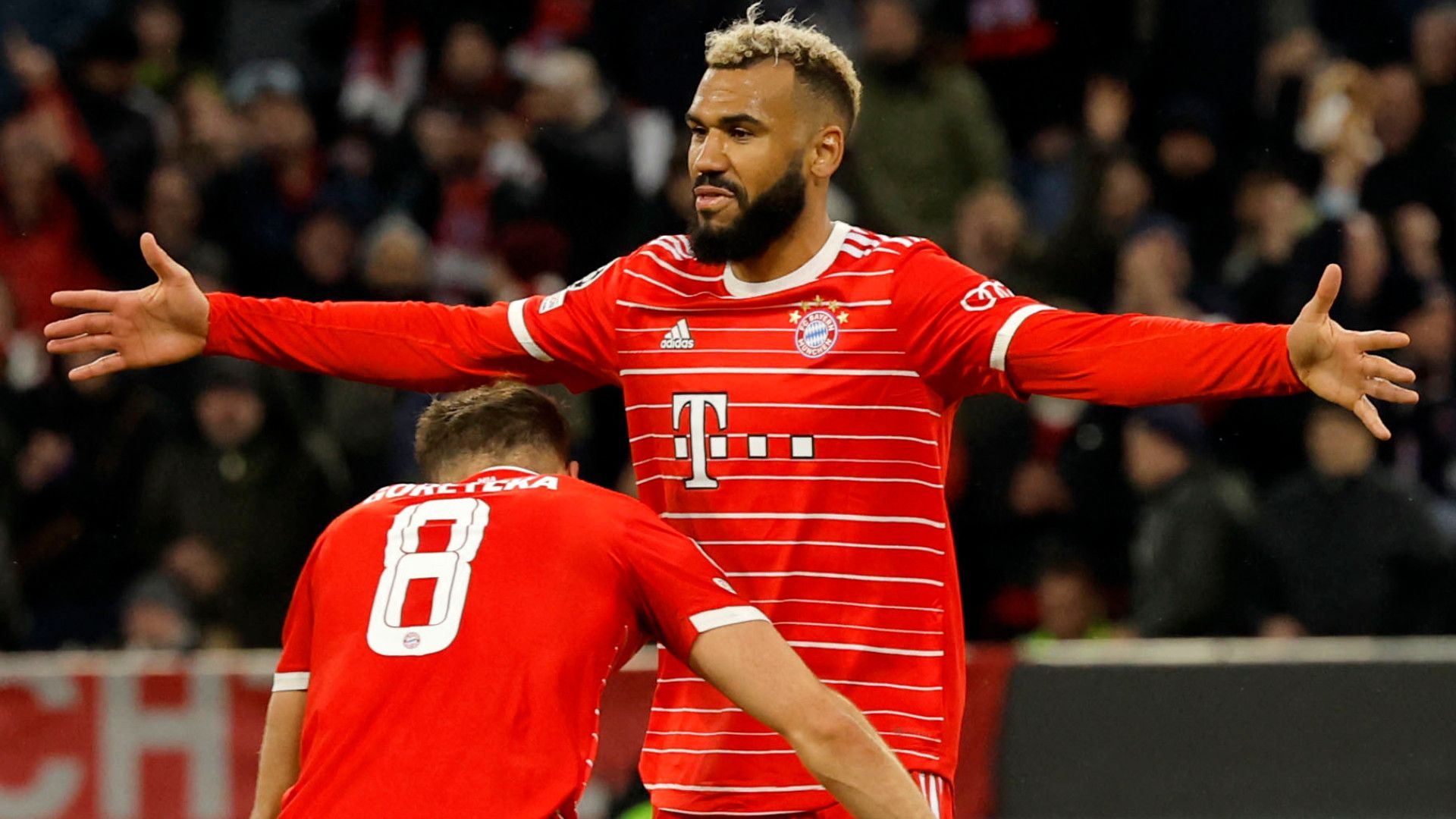 ERIC MAXIM CHOUPO-MOTING BAYERN MÜNCHEN CHAMPIONS LEAGUE 08032023
