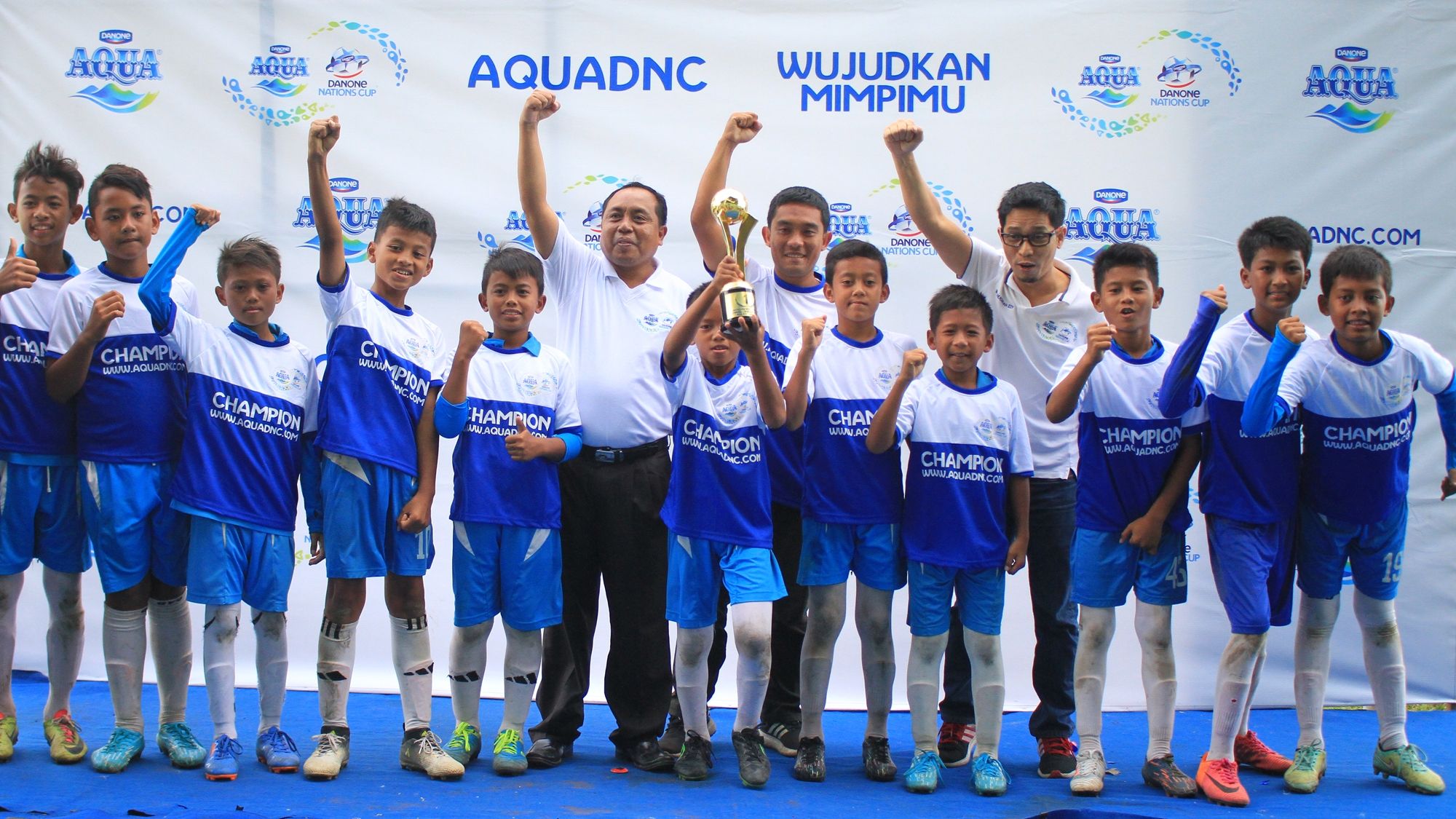 SSB Putra Gemilang Juara Aqua DNC 2018 Jawa Timur