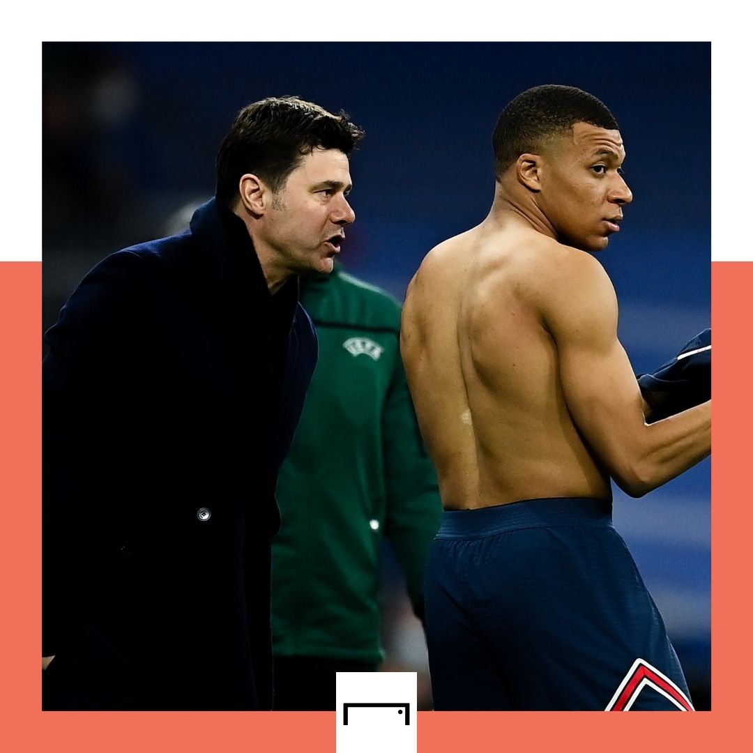 Kylian Mbappe Mauricio Pochettino PSG GFX