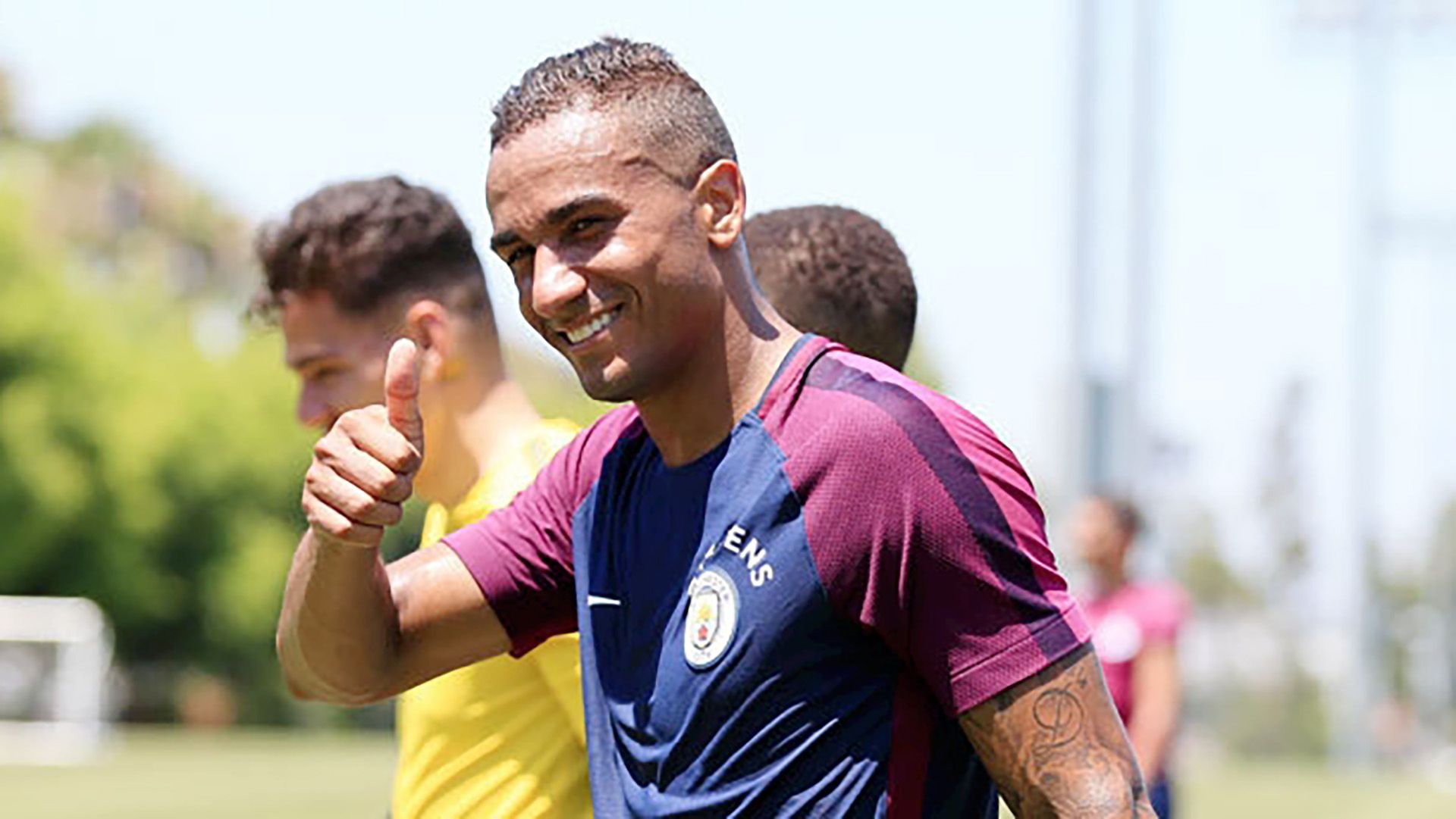 Danilo Luiz Manchester City training 07242017