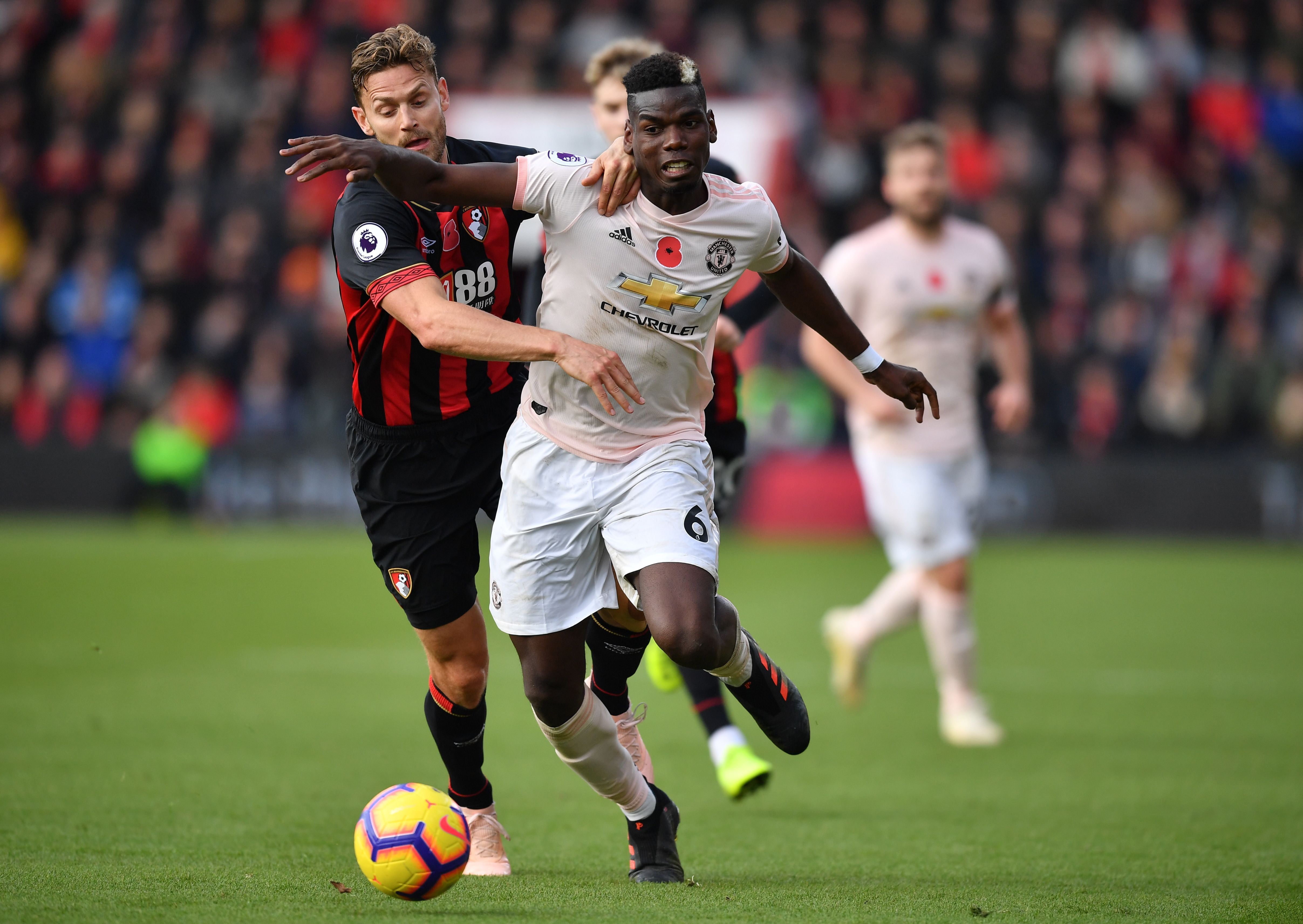 Bournemouth Manchester United Premier League 03112018