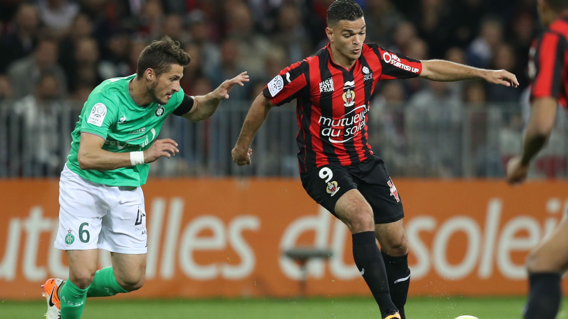 Hatem Ben Arfa Jeremy Clement Nice Saint-Etienne Ligue 1 07052016