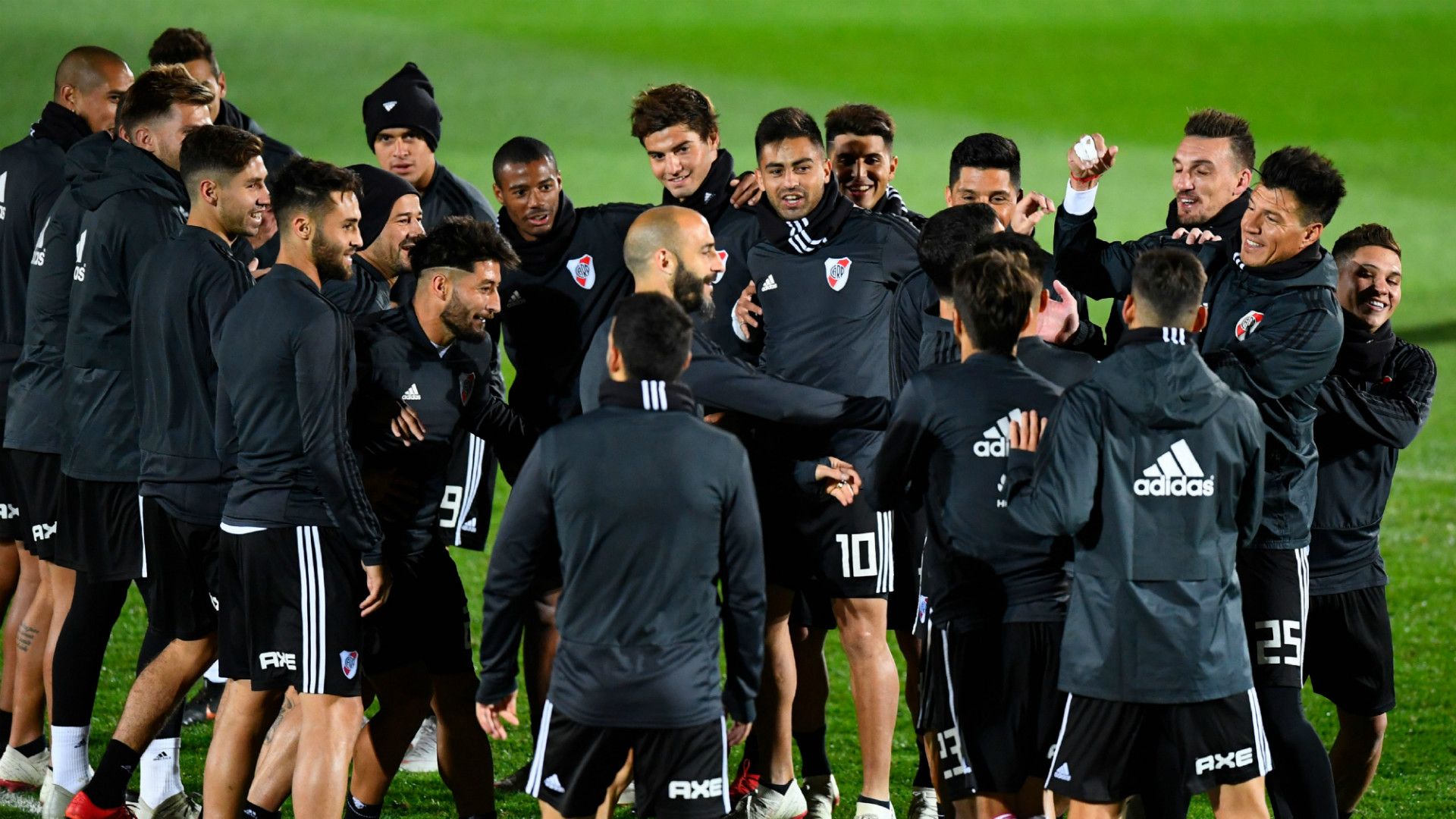River Entrenamiento Valdebebas 6122018
