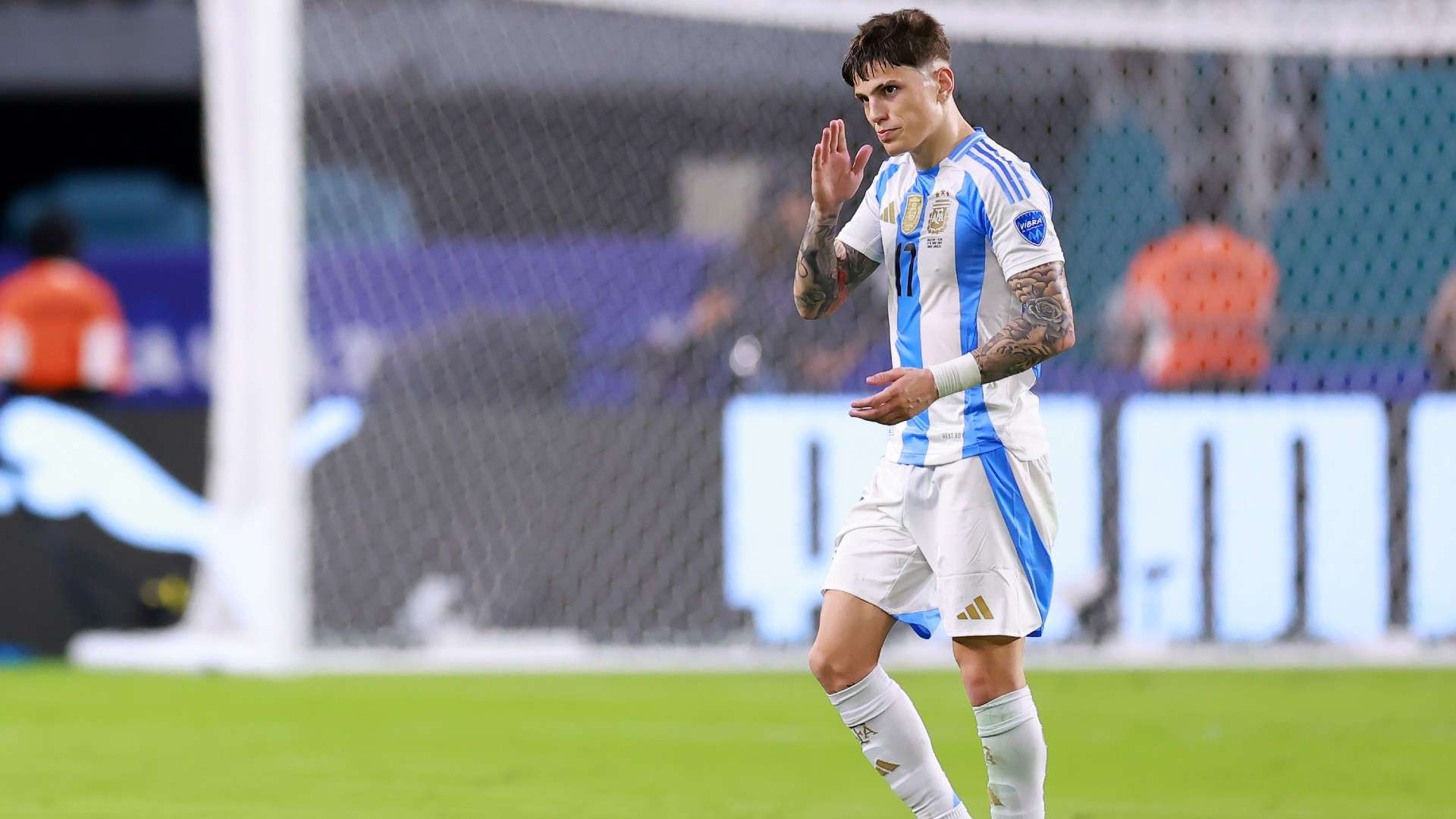 Alejandro Garnacho Argentina Peru Copa America 29062024