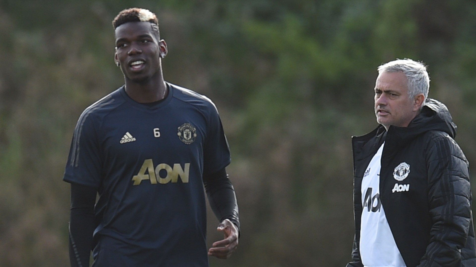 Paul Pogba Jose Mourinho