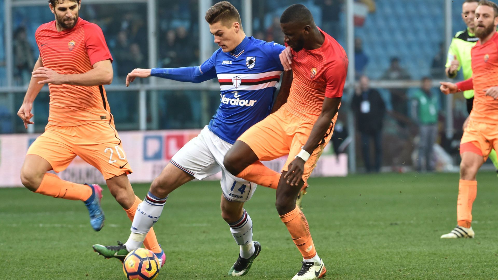 Patrik Schick Sampdoria Roma