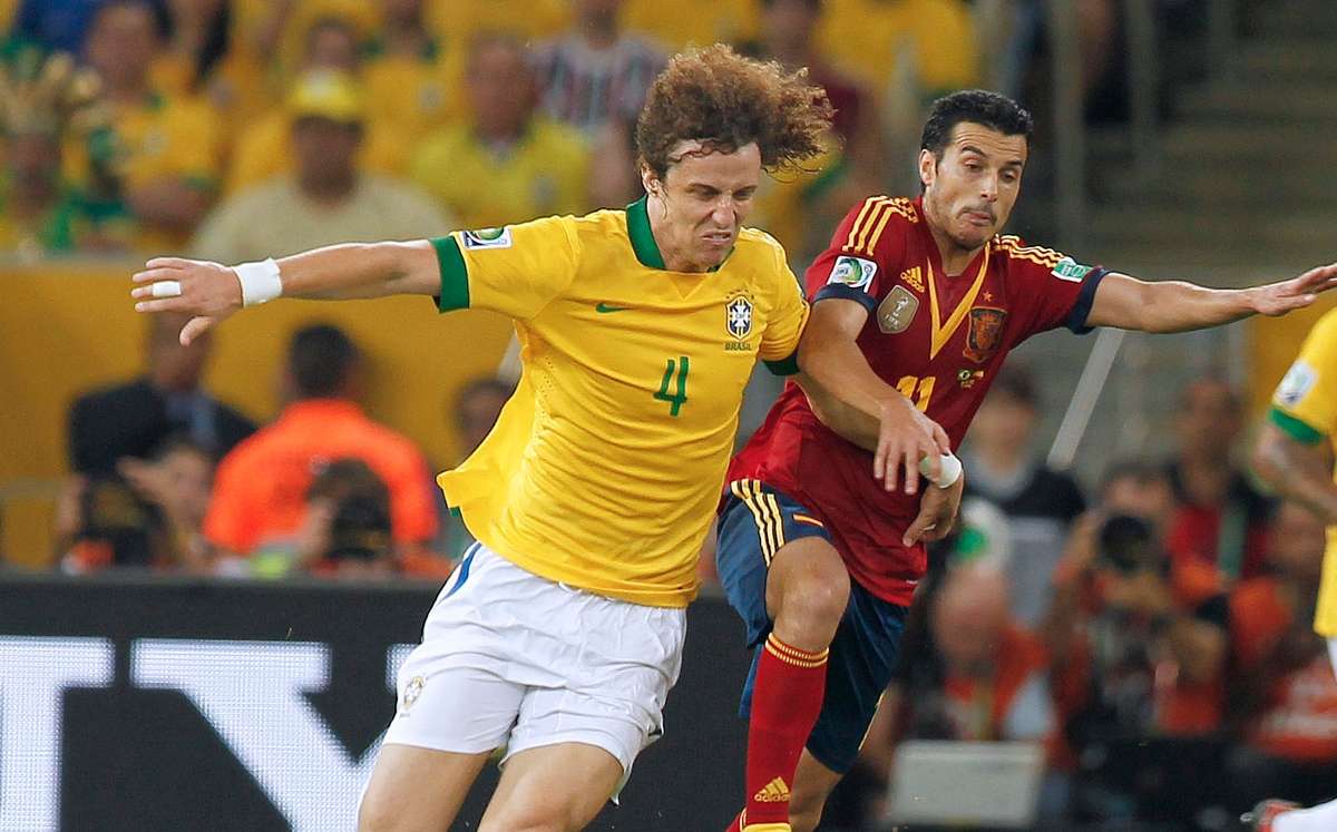 David Luiz - Brazil vs Spain, 2013 Confederations Cup