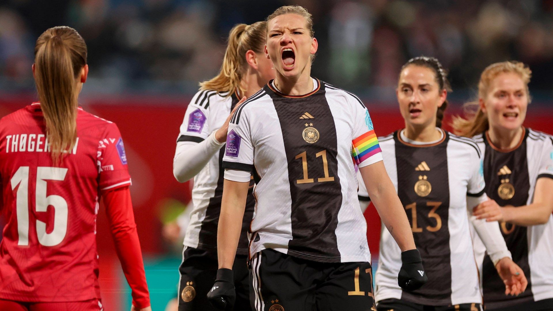 GER ONLY Alexandra Popp Germany Denmark 01122023