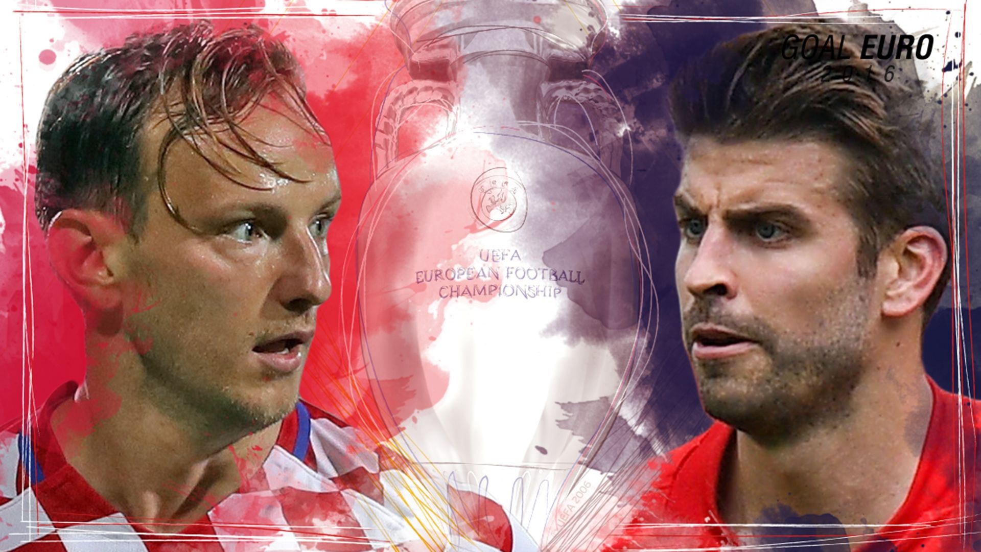 GFX EURO16 Croatia Spain Euro 2016