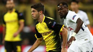 Christian Pulisic Davinson Sanchez Dortmund Tottenham