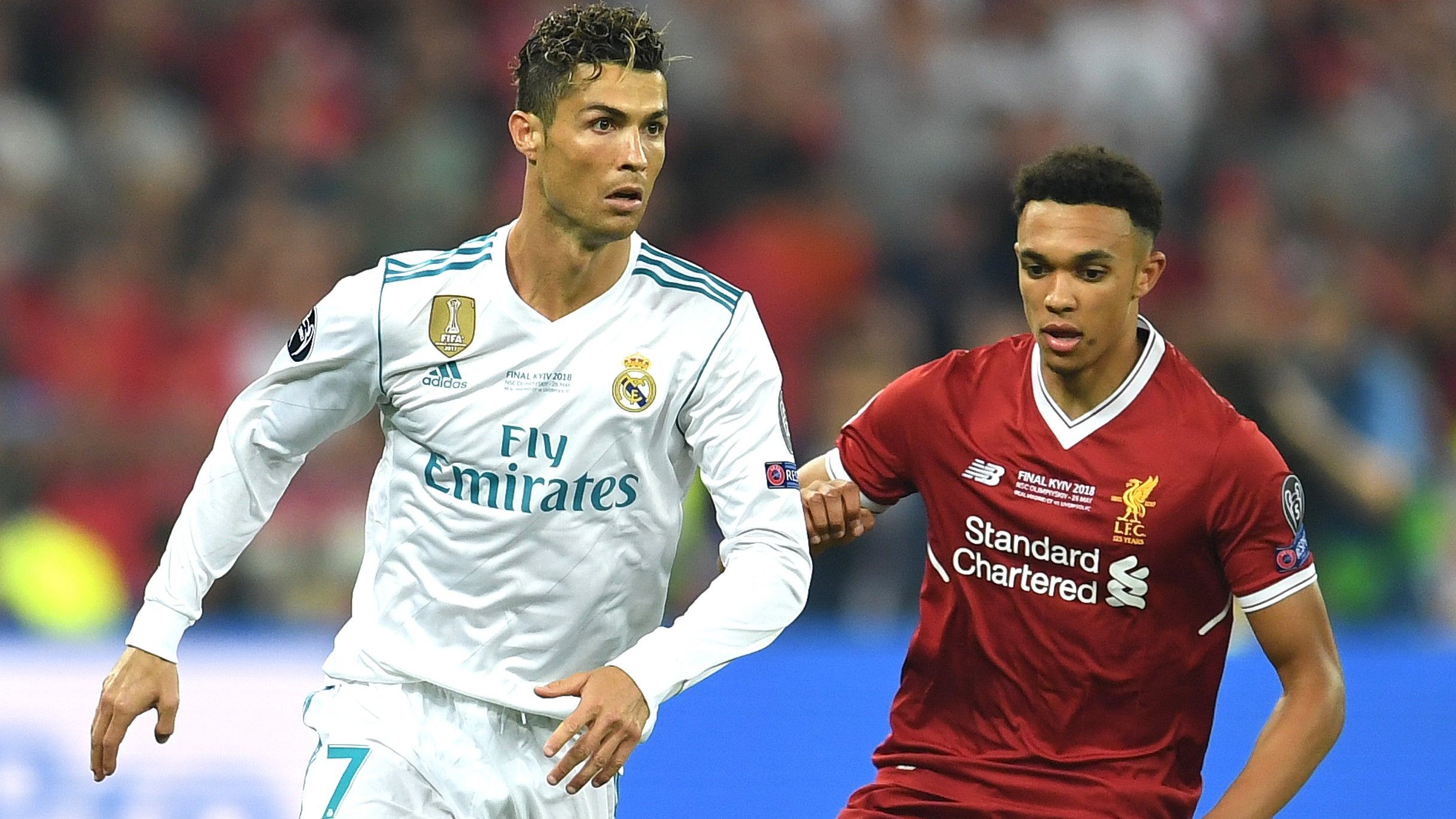 Cristiano Ronaldo Trent Alexander-Arnold Real Madrid Liverpool UCL