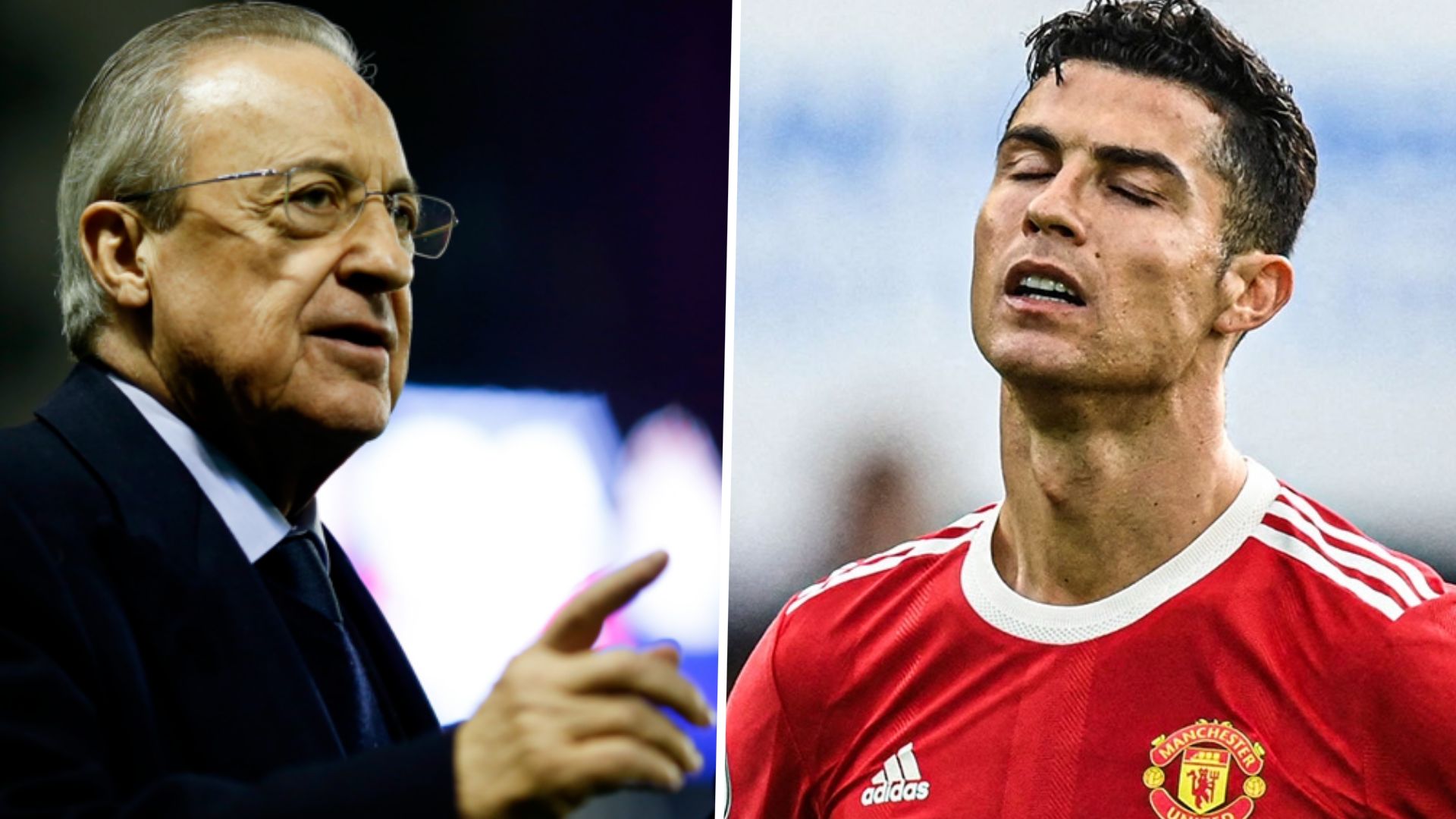 Florentino Perez Cristiano Ronaldo GFX