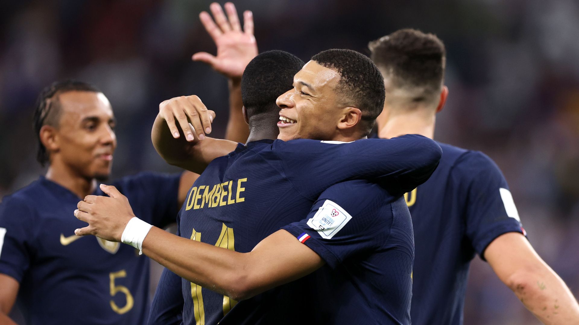 Kylian Mbappe France Poland World Cup