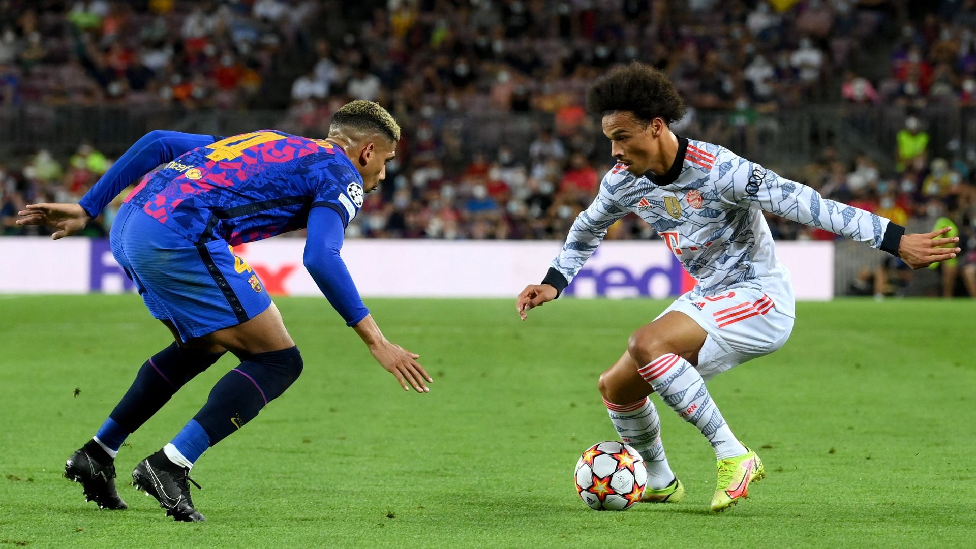 Sané (Bayern) Araujo (Barca)