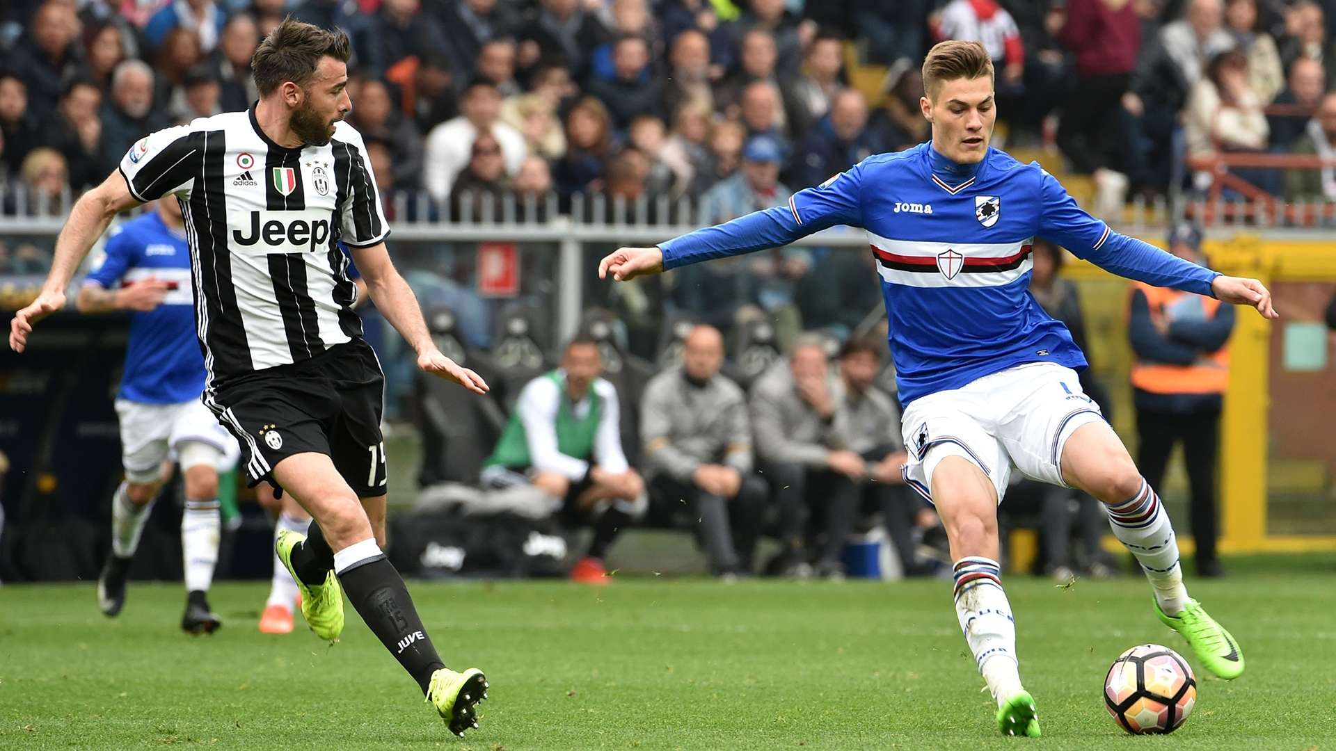 Patrik Schick Sampdoria Juventus