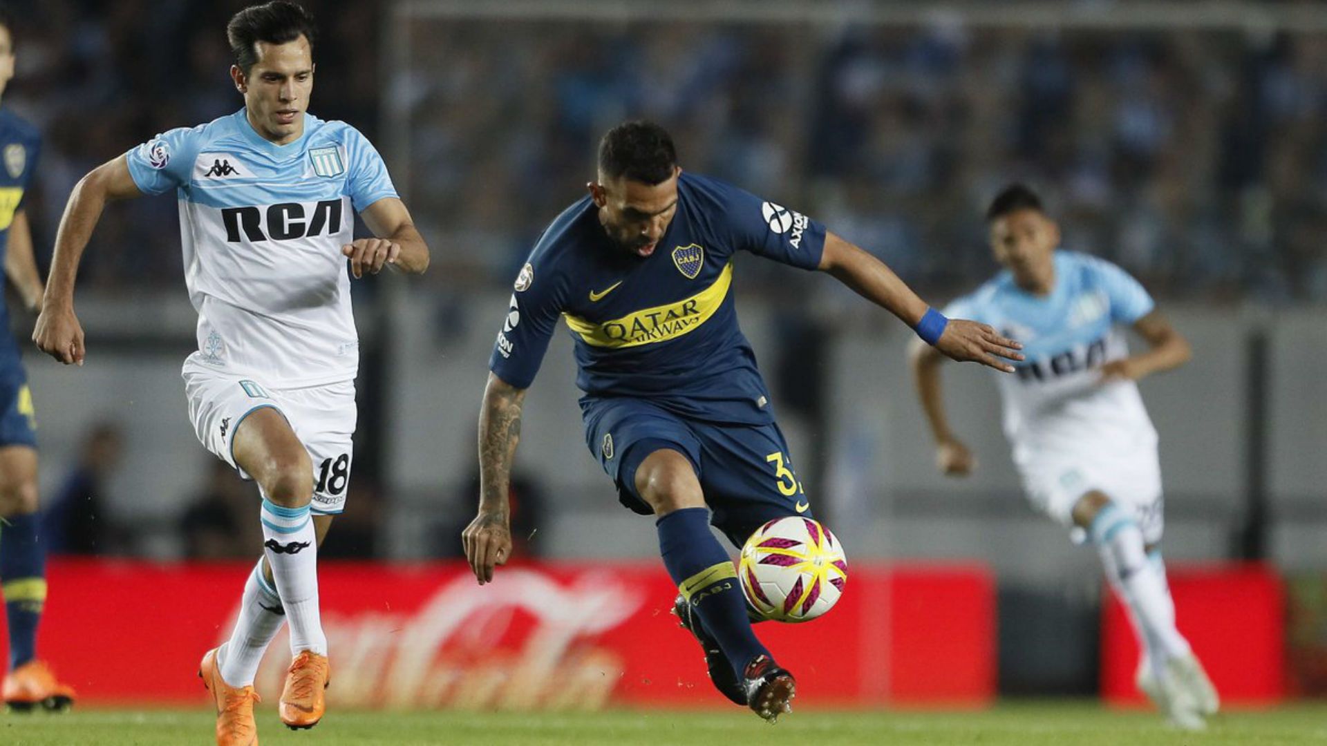Solari Tevez Racing Boca Superliga 07102018