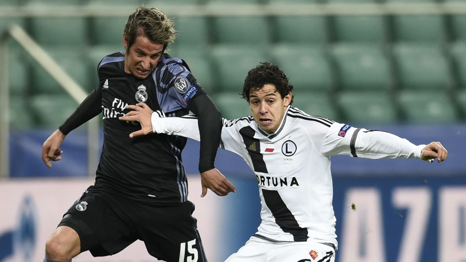 Fabio Coentrao Legia Warsaw Real Madrid Champions League