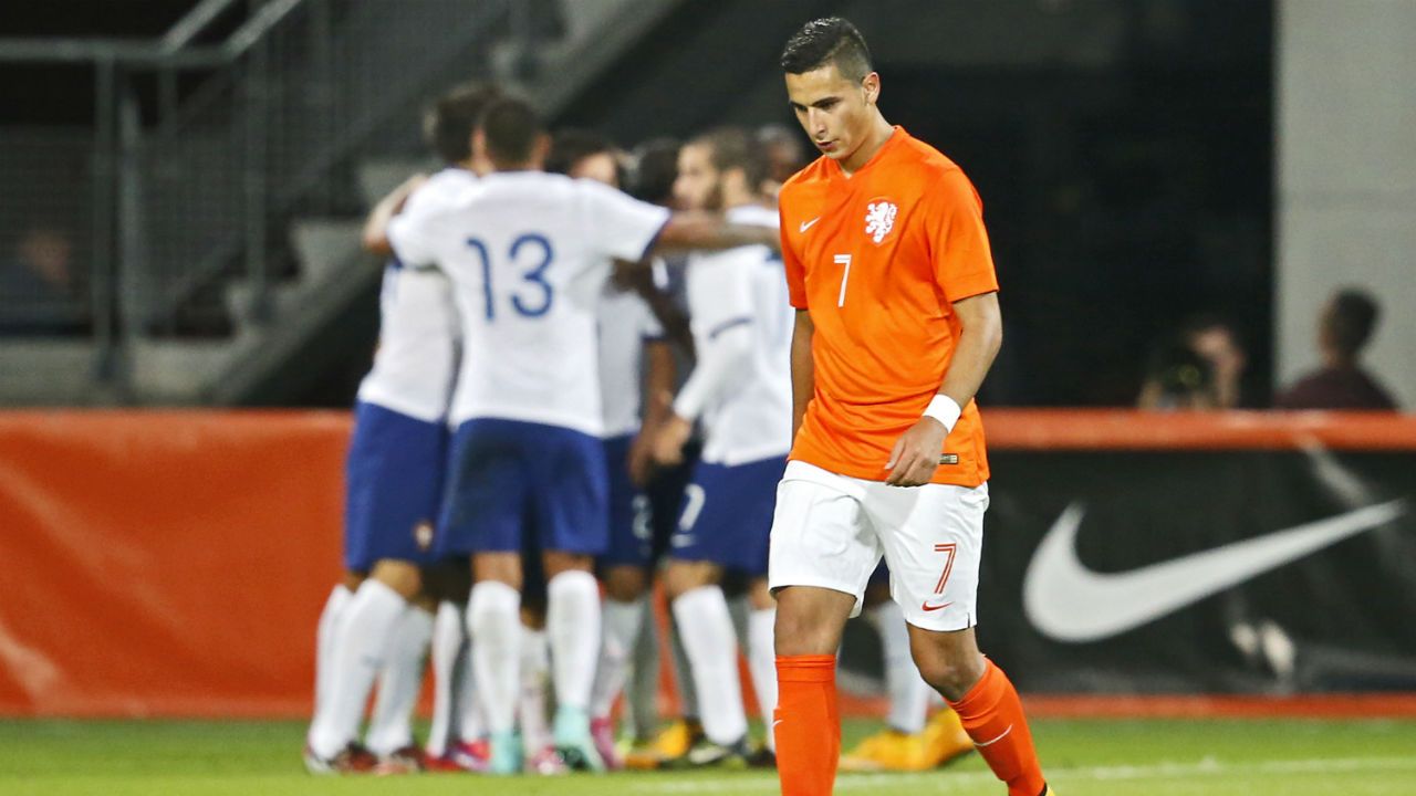 Anwar El Ghazi, Netherlands U21 - Portugal U21