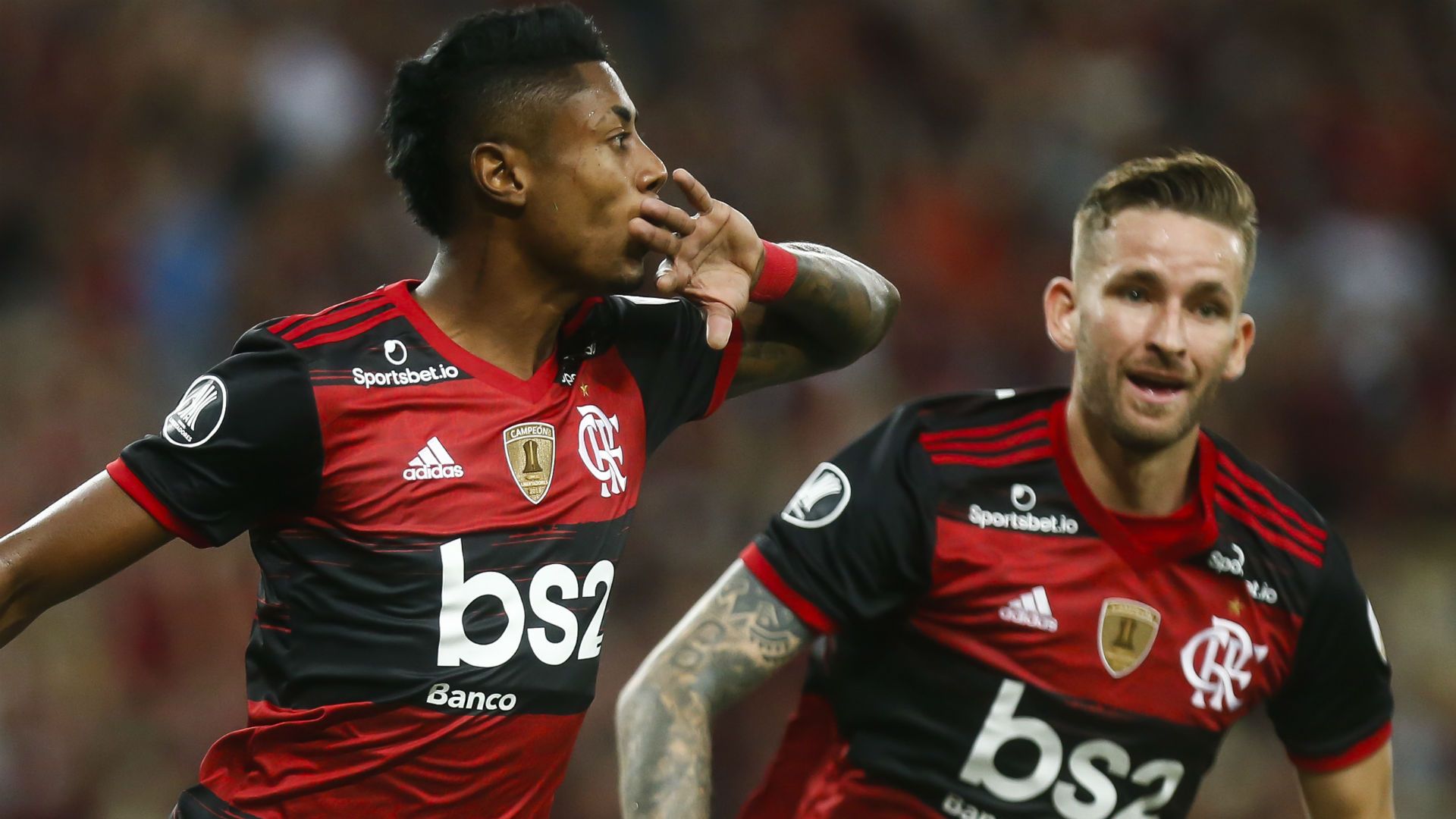 Bruno Henrique Leo Pereira Flamengo Barcelona Equador Libertadores 11 03 2020