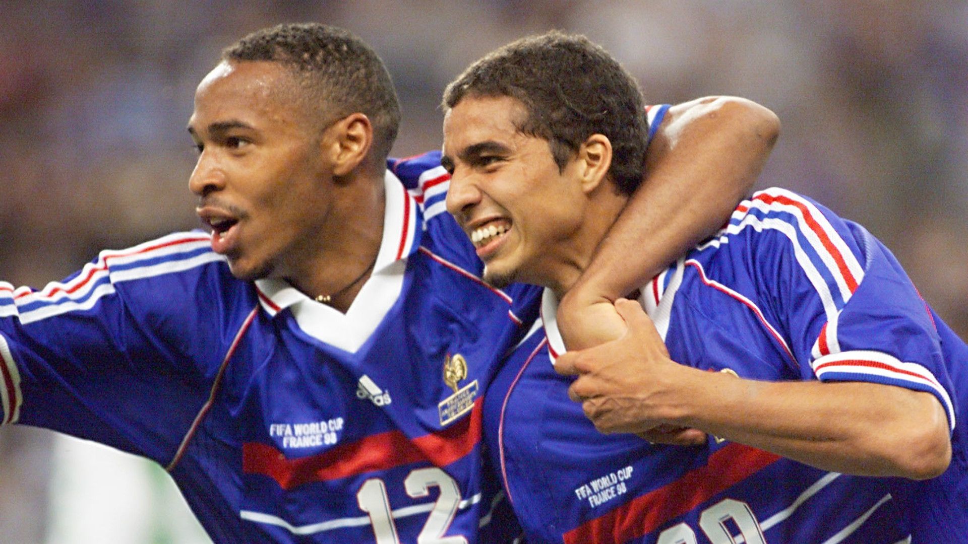 Trezeguet Henry France Saudi Arabia Group C 1998 World Cup