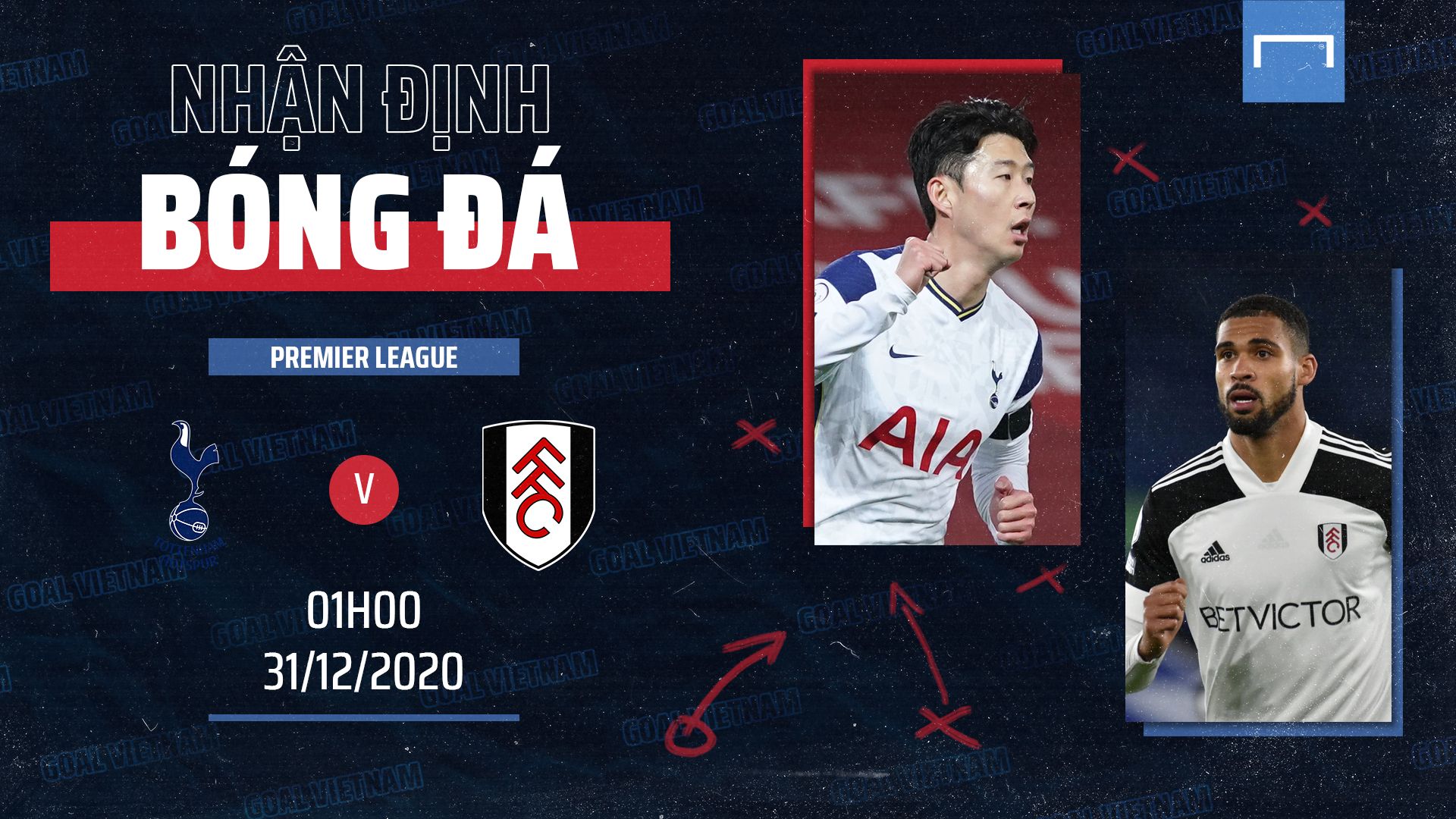 Preview Tottenham Fulham Goal Vietnam