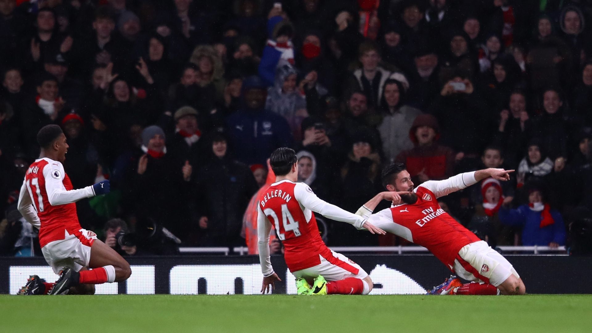 Olivier Giroud Arsenal 2016-17