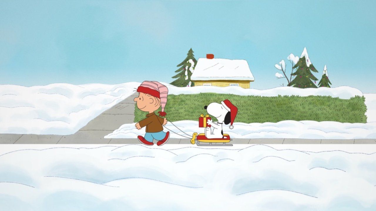 Charlie Brown and Snoopy, in I Want a Dog for Christmas, Charlie Brown.