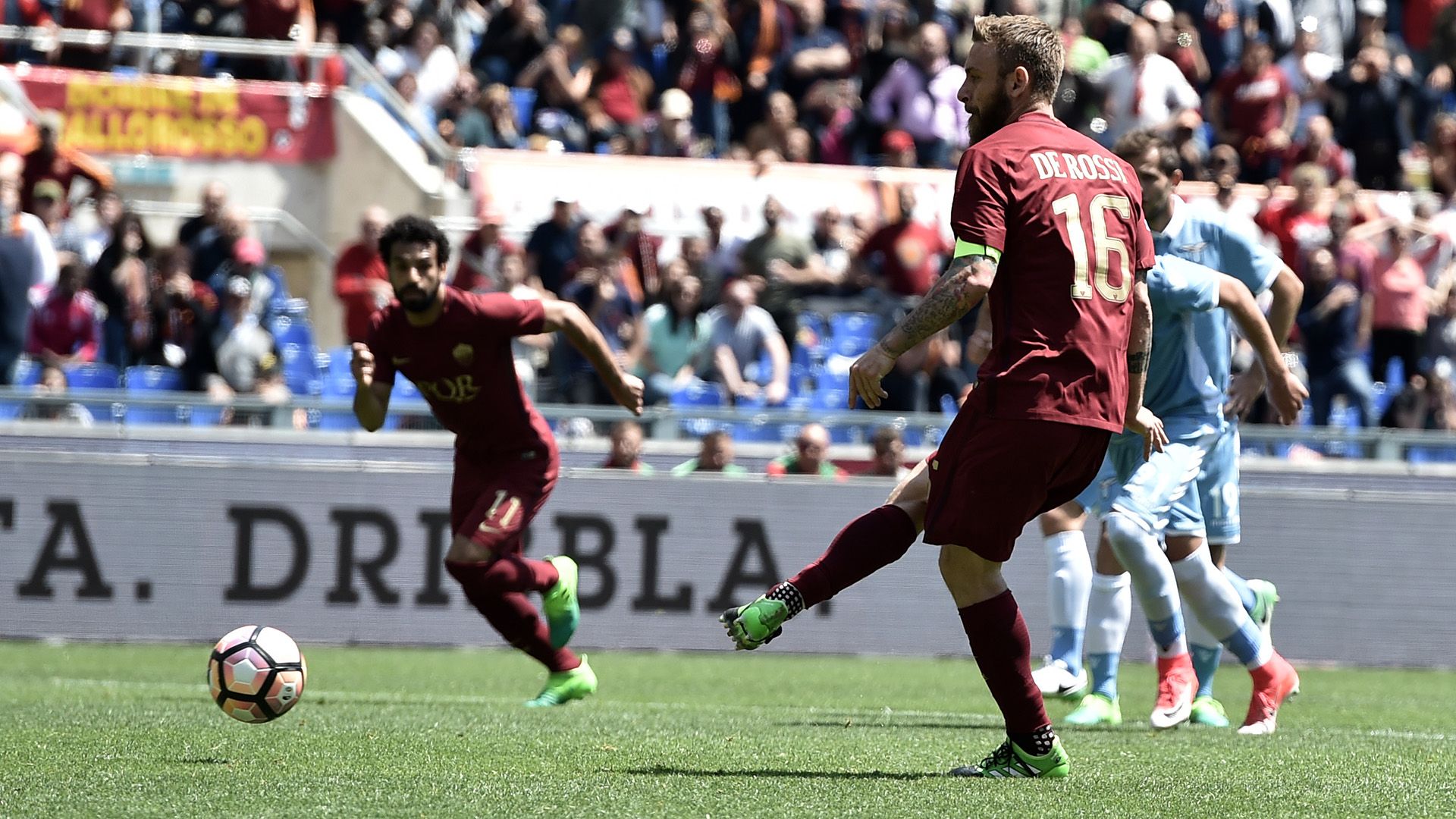 Daniele De Rossi Roma Lazio Serie A