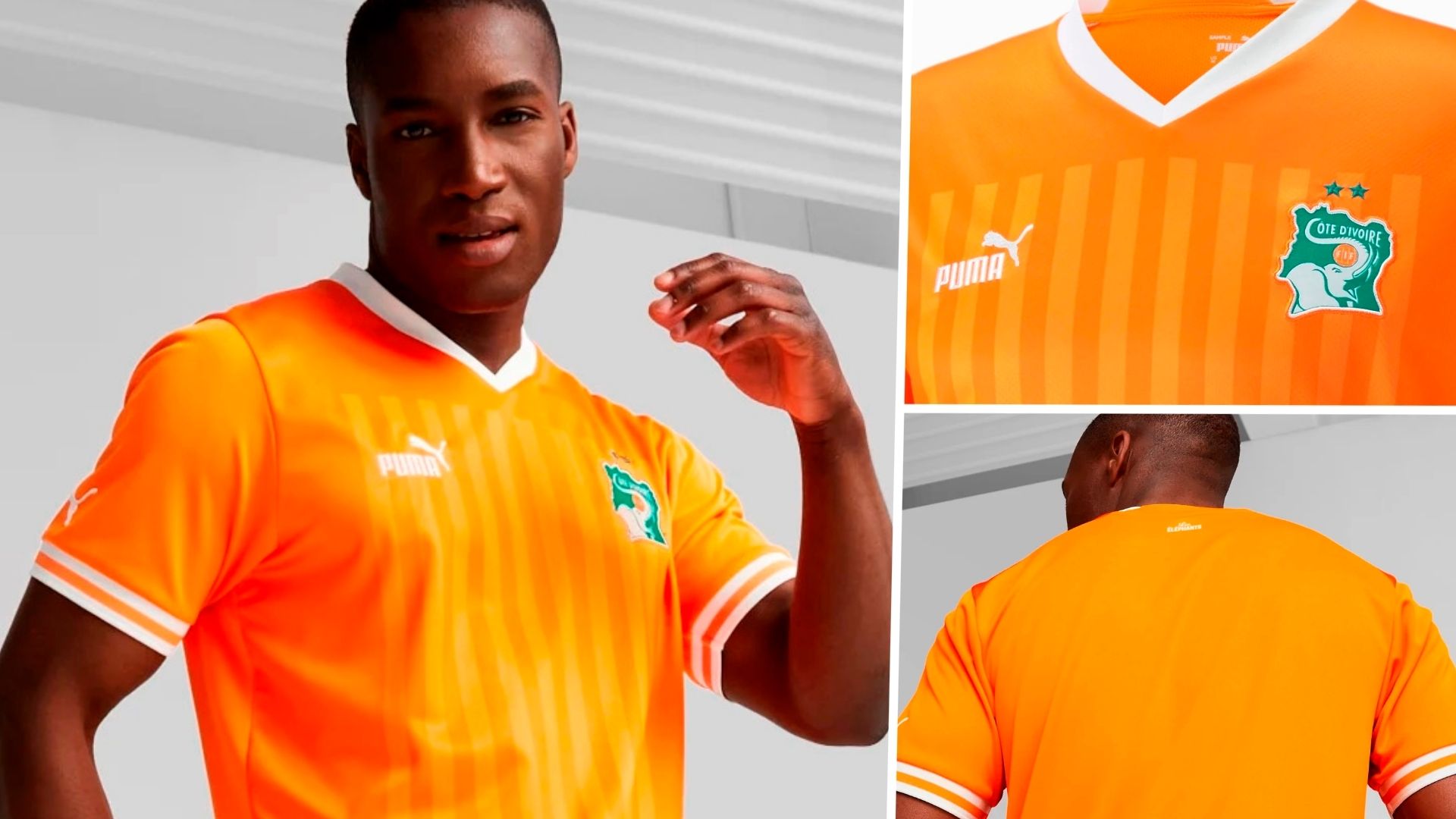 Ivory Coast 2022-23 home kit